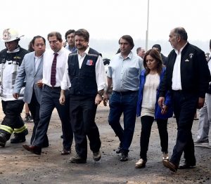Orrego llama a la empresa del vertedero Santa Marta a "dar la cara" por el incendio