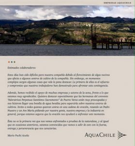 Agua bendita y cadena de oración: la absurda solución de AquaChile a la crisis salmonera