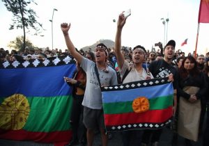 FOTOS | Así fue la marcha contra la criminalización hacia el pueblo Mapuche
