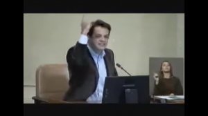VIDEO|El viral del diputado Rivas tratando de "Hijo de Puta" a Andrónico Luksic