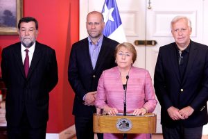 La agenda represiva de Michelle Bachelet