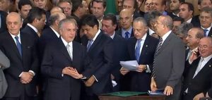 FOTO| Saque sus conclusiones: Brasil pasa de un gabinete de mujeres, a uno de hombres blancos