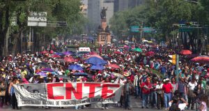 La defensa de la educación pública en México, en medio una guerra del gobierno contra las y los maestros en resistencia
