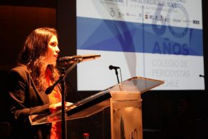 Javiera Olivares, presidenta del Colegio de Periodistas: "La ciudadanía no siente a TVN como un canal propio"