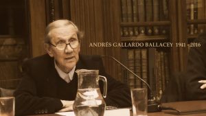 Andrés Gallardo: Esbozo de un retrato
