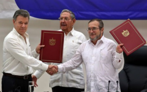 Histórico: Las FARC y el gobierno colombiano firman acuerdo de paz