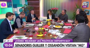 Guillier y Ossandón se candidatean en matinal con encendido debate sobre las AFP