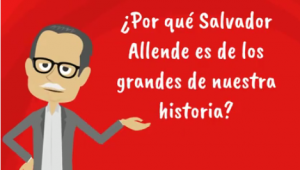 VIDEO| El didáctico registro del PS que enseña por qué Allende es un grande de la historia