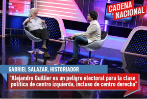 Gabriel Salazar votará por Alejandro Guillier: "Es lo mejor que hay"