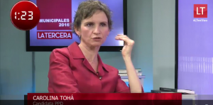 Carolina Tohá: "La mejor forma de enfrentar una toma es pedir el desalojo desde el día uno"