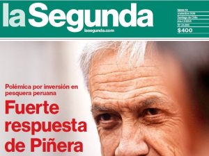 REDES| Acusan a La Segunda de desvergonzado lavado de imagen a Piñera tras el escándalo de inversiones en Perú