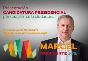 Volvió en forma de primaria ciudadana: Marcel Claude está de regreso y lanza candidatura presidencial
