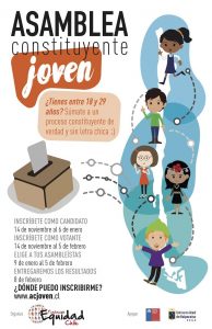 Fundación Equidad Chile lanza AC Joven, la primera Asamblea Constituyente para jóvenes de todo el país