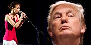 VIDEO| Fiona Apple grabó jingle contra Donald Trump y se volvió viral en Internet