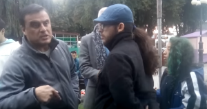 VIDEO| La áspera discusión de Ramón Ulloa con los manifestantes de Chiloé