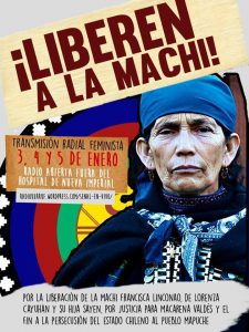 "Liberen a la machi": La transmisión radial feminista que busca denunciar en el mundo la situación de Francisca Linconao