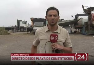 REDES| Aplauden la cobertura sin morbo de Gonzalo Ramírez en la zona de los incendios