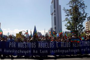 La persecución judicial del estado de Chile contra la machi Linconao