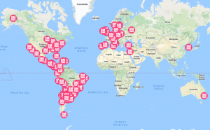 #NosotrasParamos: Este mapa te muestra todas las ciudades que se plegarán al Paro Internacional de Mujeres del 8 de marzo