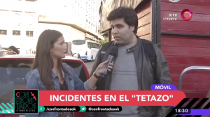 VIDEO| Hombre tilda de "actos terroristas" tetazo en Argentina y asegura que promueven violaciones