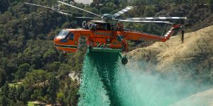 El helicóptero "Elvis" iniciará labores para combatir fuego en Concepción