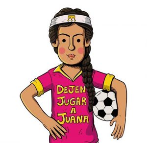 #DejenJugarAJuana: La campaña que busca que niña de 11 años pueda competir junto a su equipo de fútbol
