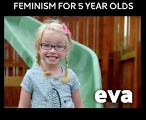VIDEO| El brillante mensaje de una niña de 5 años sobre el feminismo