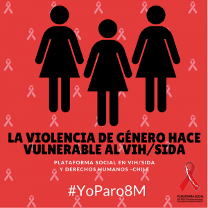 Mujeres Viviendo con VIH/SIDA en Chile: Más derechos, más visibilidad en Día Internacional de la Mujer