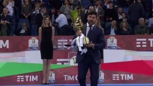 VIDEO| No lo olvidan: La emocionante ovación que recibió Marcelo Salas en la final de la Copa Italia