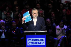 El programa de la continuidad: Guillier presentó los ejes de su candidatura siguiendo las líneas trazadas por Bachelet