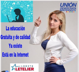 REDES| Burlas a candidata a diputada UDI que dijo que "educación gratuita está en internet" y se comparó con Colón