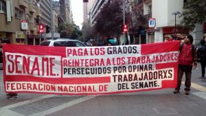 Denuncian que la ANEF busca sancionar a directoras nacionales por defender a trabajadores del Sename