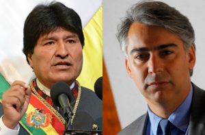 ME-O visita a Evo Morales para ofrecerle negociación bilateral por mar y Beatriz Sánchez lo tilda de "irresponsable"