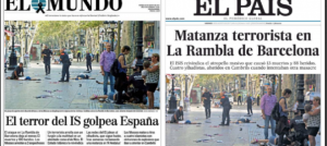Diario El País de España aprovecha atentado en Barcelona para atacar al independentismo catalán