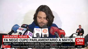 Alberto Mayol sobre su veto: "Han cometido un error, pero pueden remediarlo"