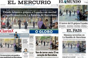 Indignación por portadas de periódicos sobre atentado en Barcelona: Kioskos se han negado a vender ejemplares