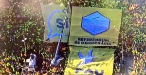 El independentismo catalán se mide en masiva movilización a dos semanas del referéndum