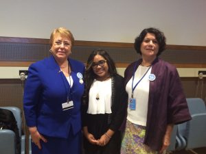 Bachelet presenta ante la ONU inédita experiencia de participación de niños chilenos en políticas públicas