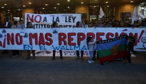 FOTOS| Miles de personas salieron a la calle a apoyar a los presos mapuche en huelga de hambre