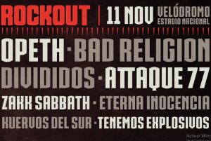 RockOut Fest 2017 se cancela por baja venta de entradas: Sólo algunas de las bandas ofrecerán un show aparte