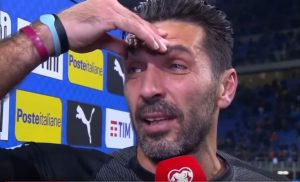 El video más triste del día: Buffon rompe en llanto, pide perdón por la eliminación de Italia y anuncia retiro de la selección