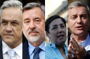 Minuto a minuto| Así van los resultados preliminares: Piñera corre solo arriba, Sánchez se acerca a Guillier y Kast se mete en el cuarto lugar