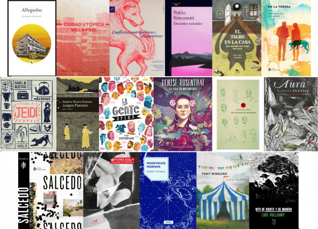 Comprimir oriental Molesto Libros que te miran: Las mejores portadas de Chile en el 2017