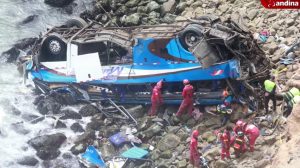 Así es la Curva del Diablo que provocó el accidente de autobús que dejó 48 muertos en Perú