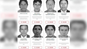 Los más buscados de Perú: Gobierno ofrece tres millones de pesos para encontrar a más de 600 violadores