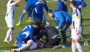 Jugador croata de 25 años murió en pleno partido tras recibir balón en el pecho