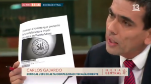 Ex fiscal Gajardo: "¿Cómo se explica que a un NN lo condenan 4 años y a un senador lo suspenden condicionalmente?"