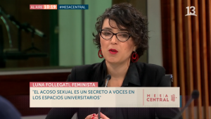 Luna Follegati: "El acoso sexual es un secreto a voces en los espacios universitarios"