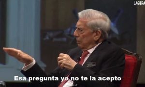 Vargas Llosa, el liberal que visitó Chile: “Si hay una acción militar contra la dictadura de Maduro, yo la voy a apoyar”