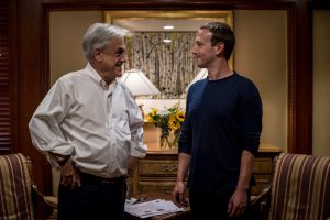 REDES| De empresario a empresario: El festín que se armó tras reunión que sostuvo Piñera con creador de Facebook